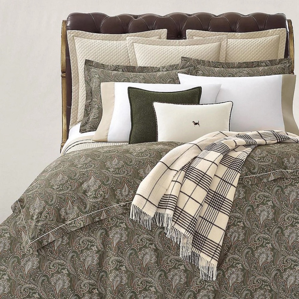 Ralph Lauren Heritage Collection Paisley Comforter